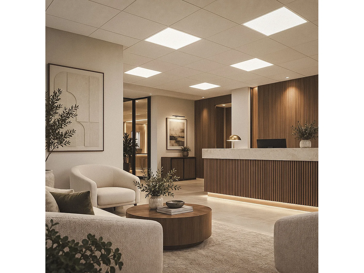 Panel LED 60x60 cm 42W 4200lm Certadrive No Flicker 4000K Individual Blanco Neutro