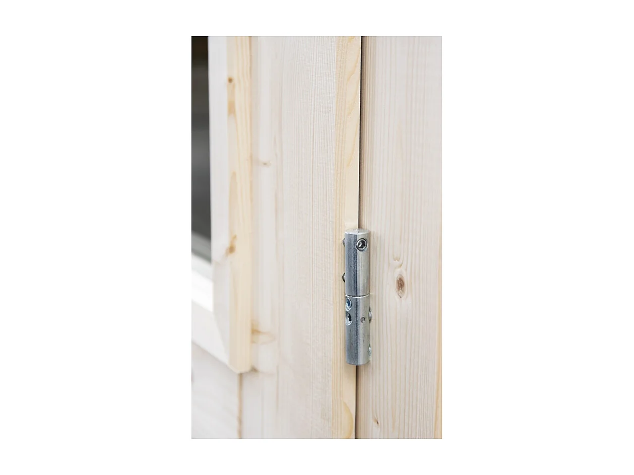 Casetta da giardino in legno - 12m2 - 4x3m - 34mm - colore: naturale - DOM652 - ALTANKA