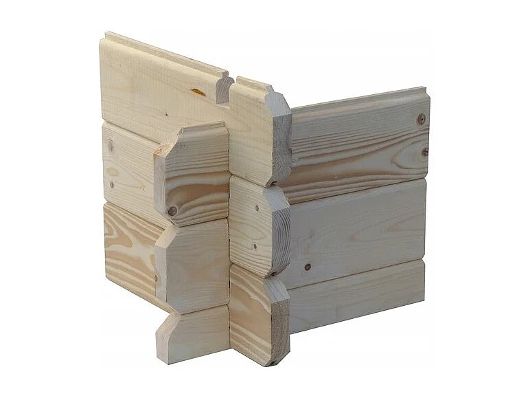 Abri de jardin en bois - 12m2 - 3x4m - Ep. 28mm - Couleur: naturel - DOM661 - ALTANKA