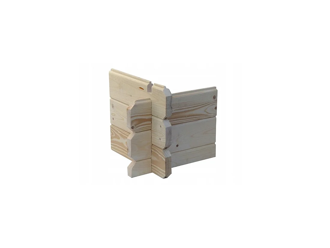 Abri de jardin en bois - 12m2 - 3x4m - Ep. 28mm - Couleur: naturel - DOM661 - ALTANKA