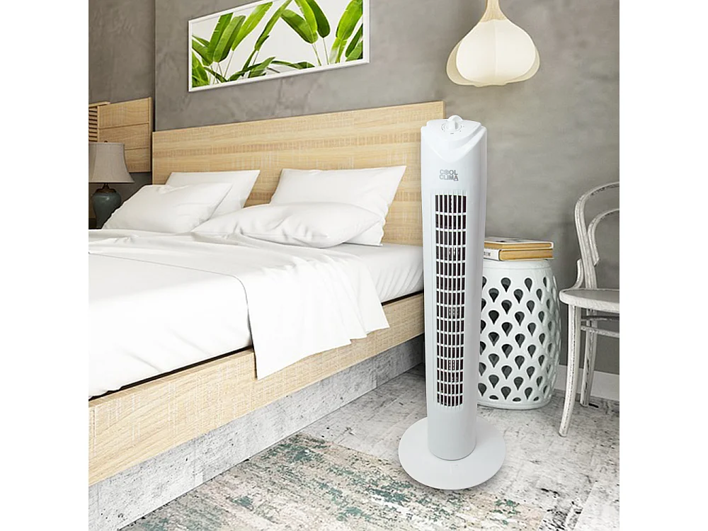 Ventilateur colonne 45W avec timer - Cool clima