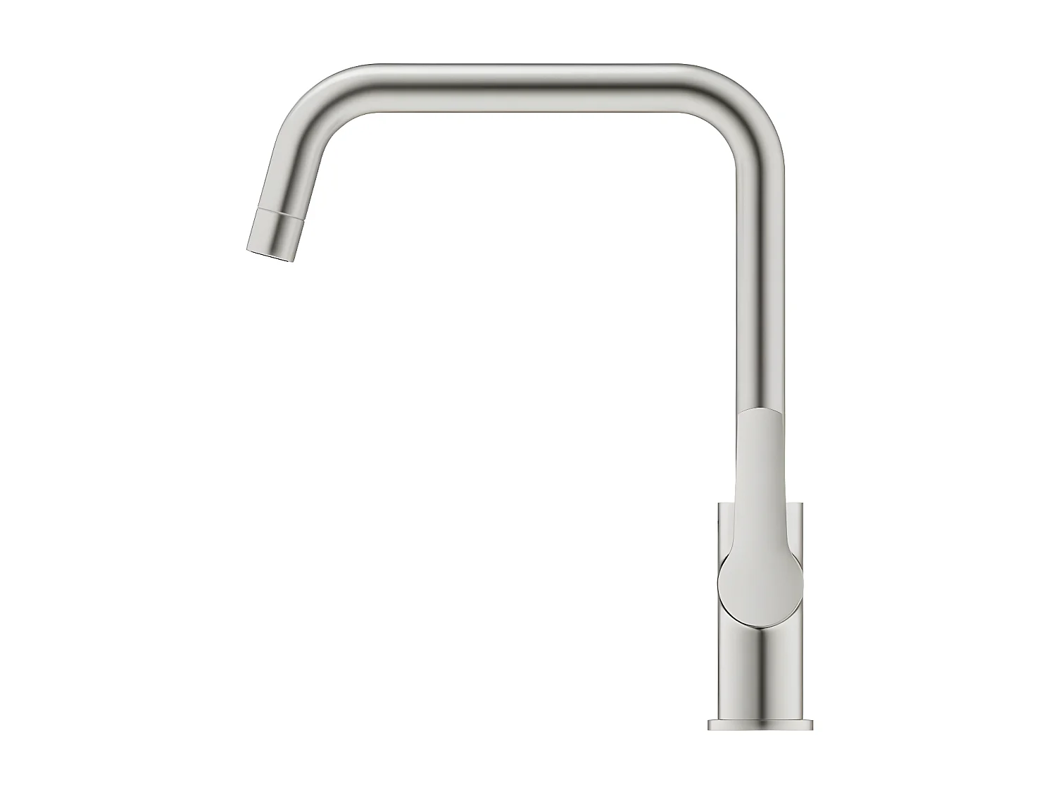 Misturador de Cozinha Monocomando GROHE Start 2021 Supersteel Cinza Termostático