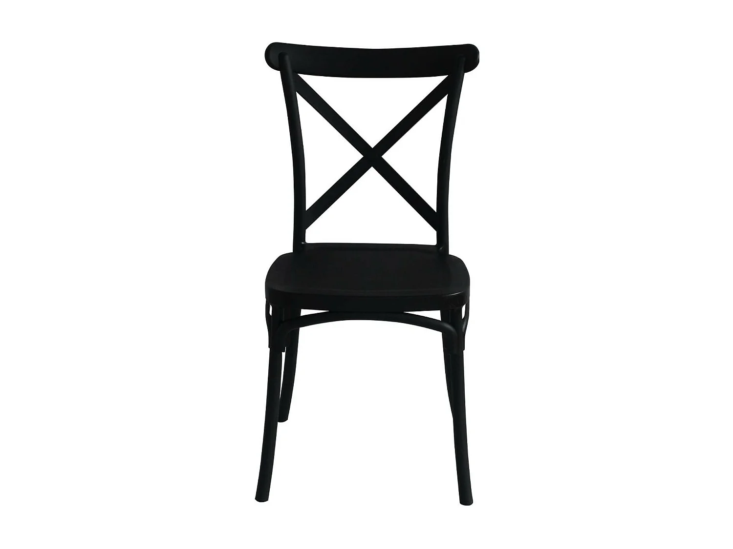 Chaise de restauration empilable Caroline 45x40x87,5cm 7house