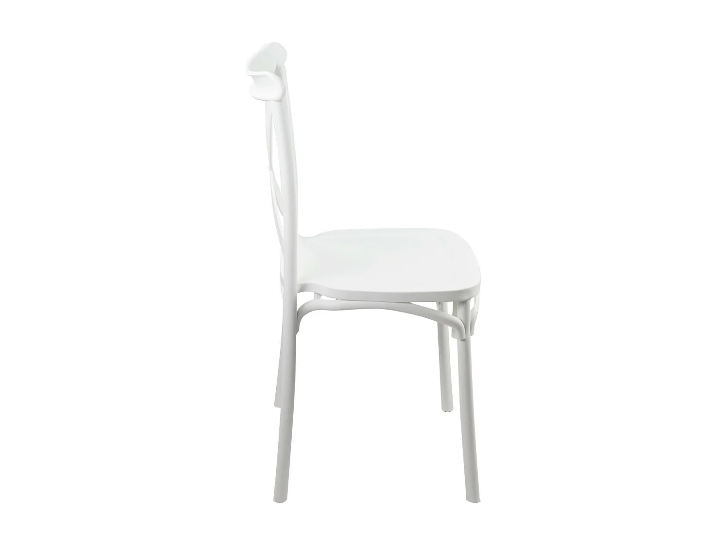 Pack 6 Sillas para Catering Apilables Charlotte 50x44x87.5cm 7house