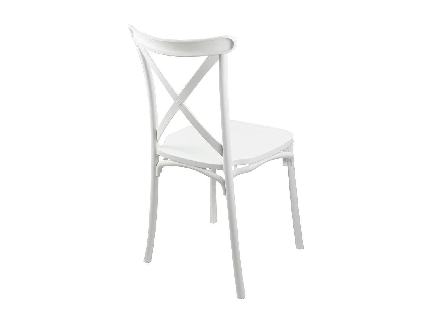 Pack 6 Sillas para Catering Apilables Charlotte 50x44x87.5cm 7house