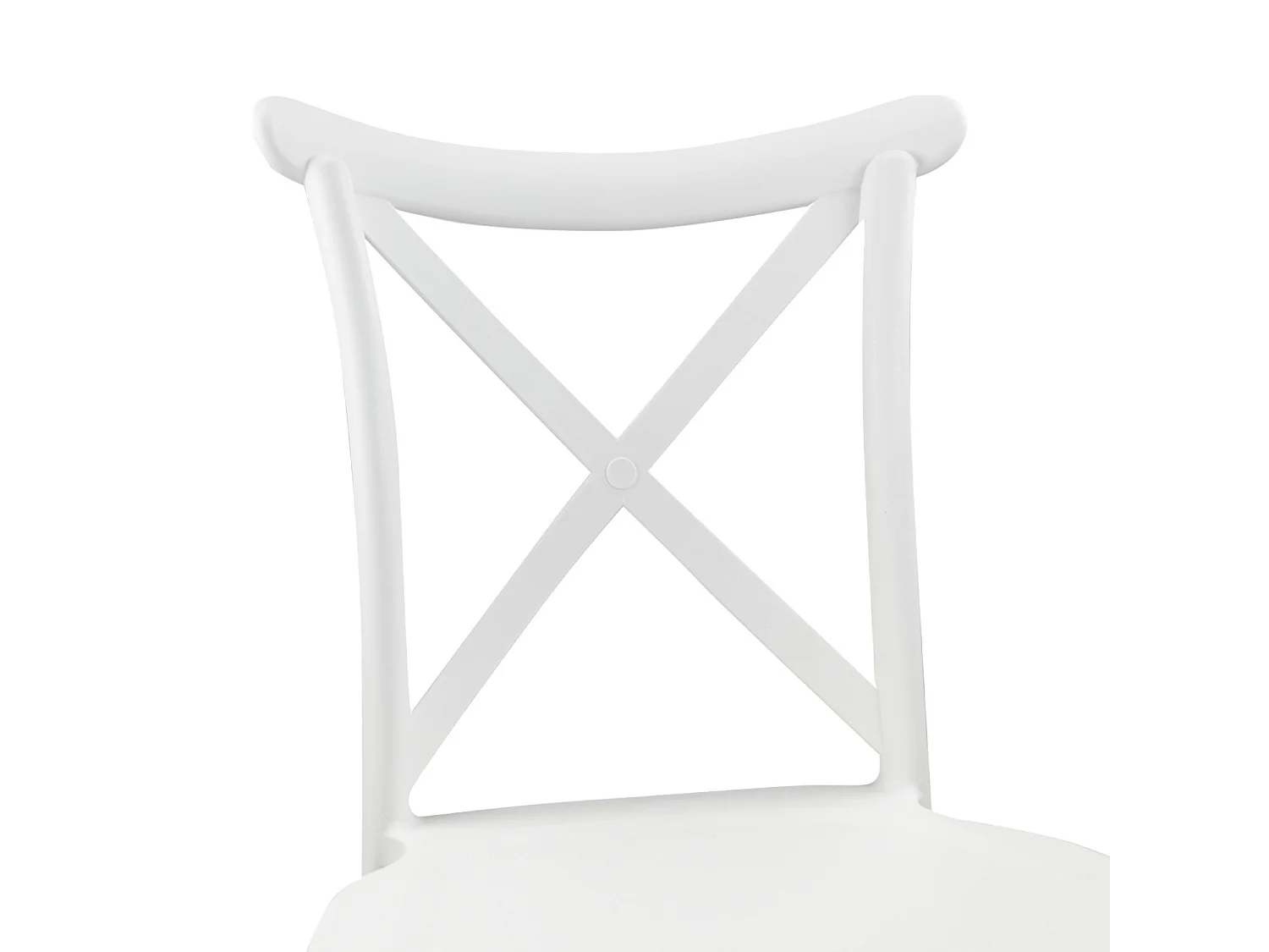 Pack 6 Sillas para Catering Apilables Charlotte 50x44x87.5cm 7house