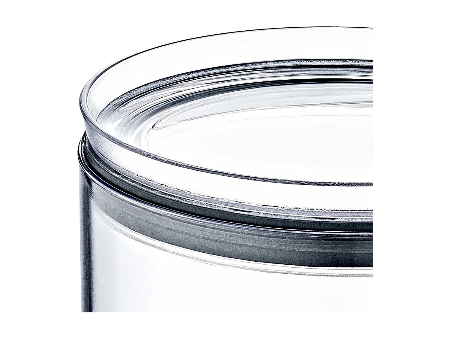 Pack 3 Contenants Alimentaires Hermétique Moyen Rond Ø10,5x13cm 7house