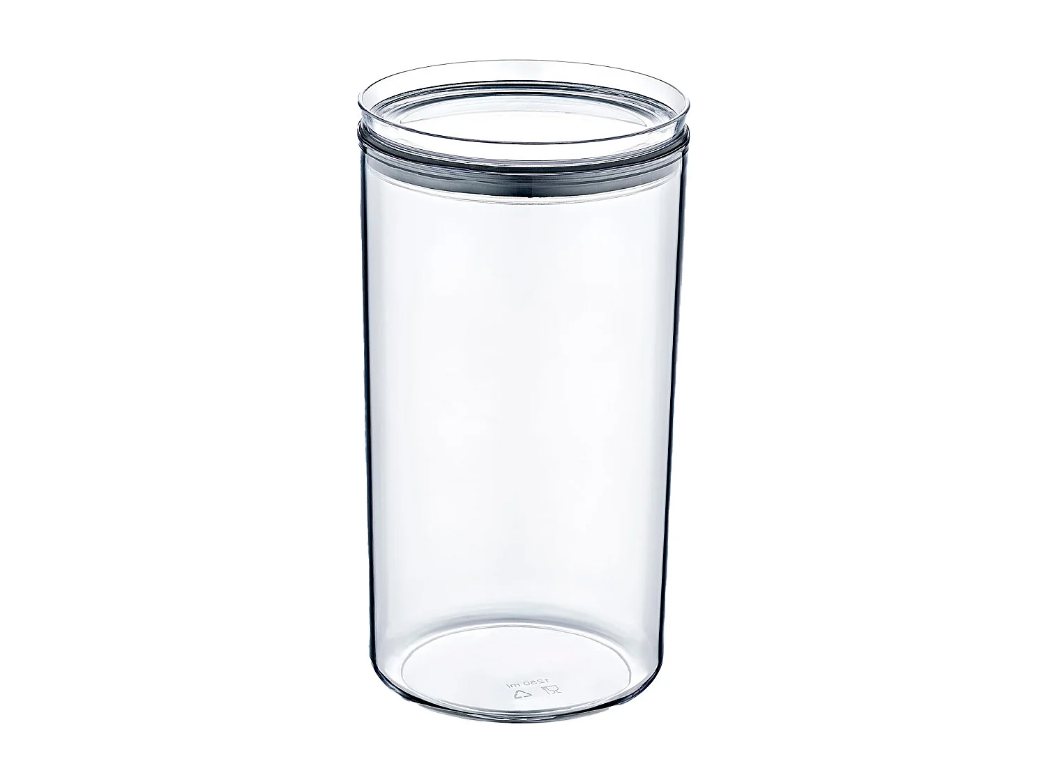 Set 3 Contenitori Ermetici per Alimenti Piccoli, Medi e Grandi, Forma Rotonda 7house