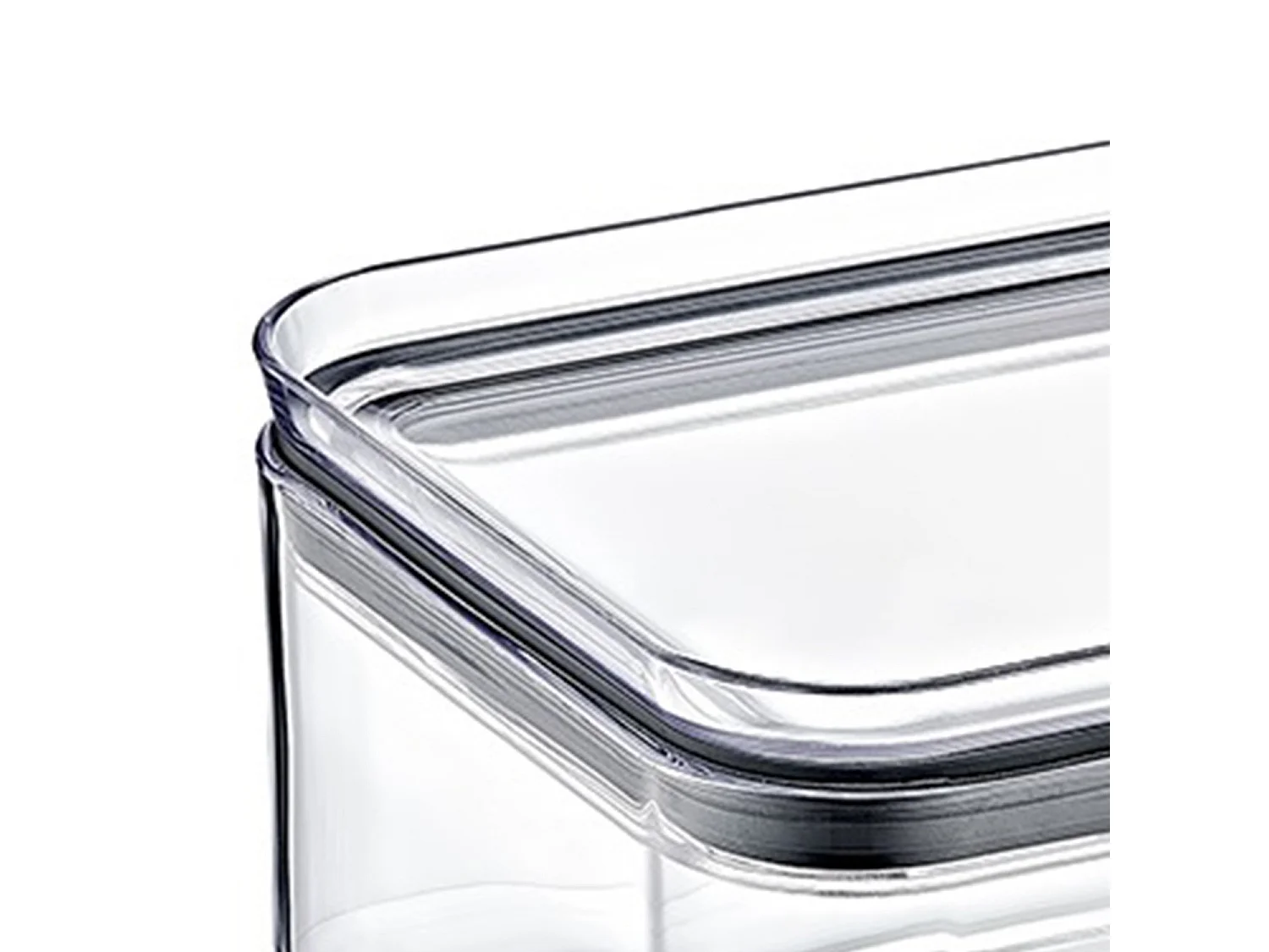 Pack 3 Contenants Alimentaires Hermétique Petit Rectangulaire 10,5x16,5x7,5cm 7house