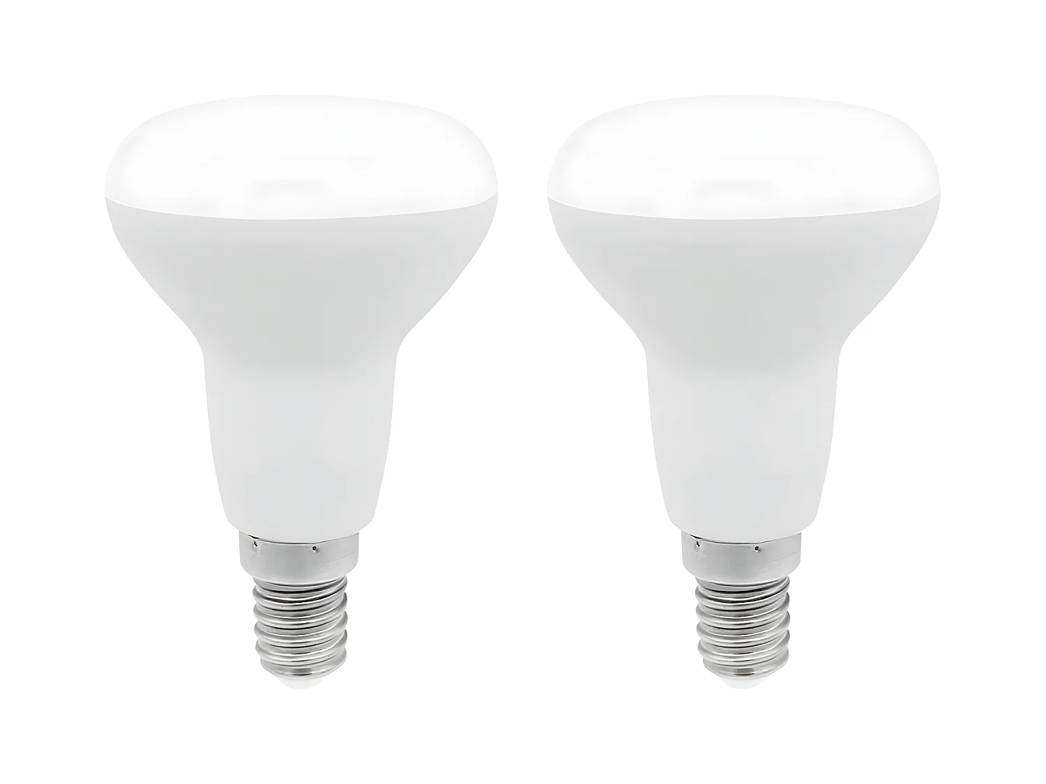 Pack de 2 Ampoules Réflecteur LED E14 5W Equi.40W 470lm 25000H 7hSevenOn Premium