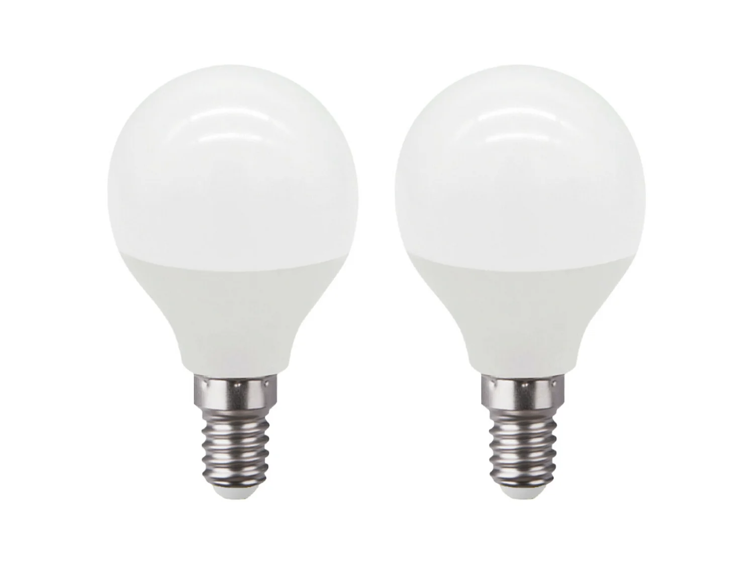 Pack de 2 Ampoules LED Sphériques E14 7,4W Equi.60W 806lm 15000H Raydan Home