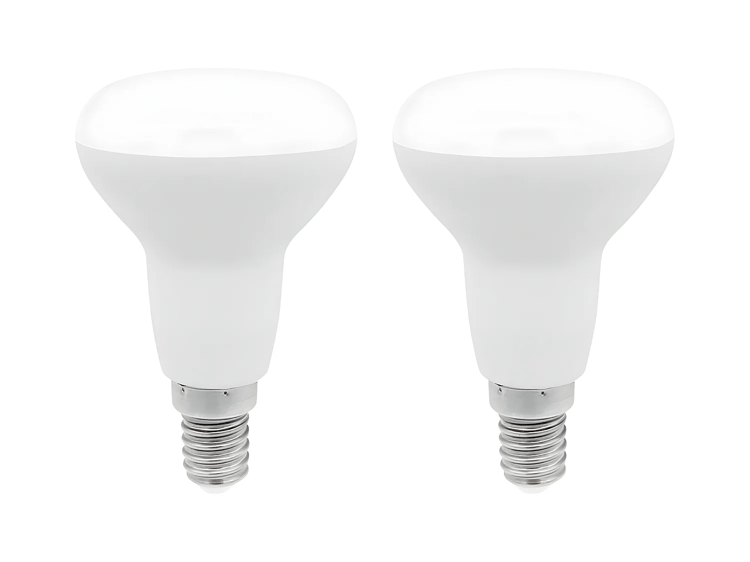 Pack de 2 Ampoules Réflecteur LED E14 5W Equi.40W 470lm 25000H 7hSevenOn Premium