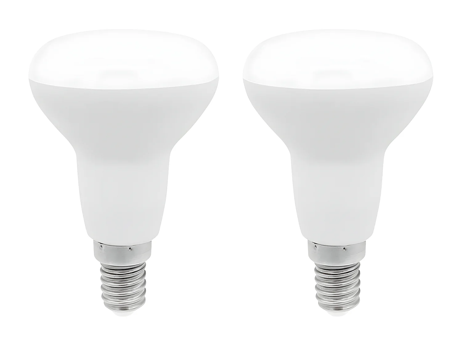 Pack de 2 Ampoules Réflecteur LED E14 5W Equi.40W 470lm 25000H 7hSevenOn Premium