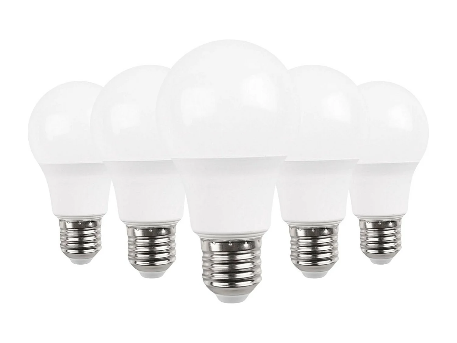 Pack de 5 Ampoules LED Standard E27 9W Equi.60W 806lm 4000K 15000H Primer Leader Pro