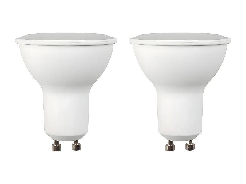 Pack 2 Bombillas LED Spotlight GU10 6W Equi.50W 540lm 25000H 7hSevenOn Premium