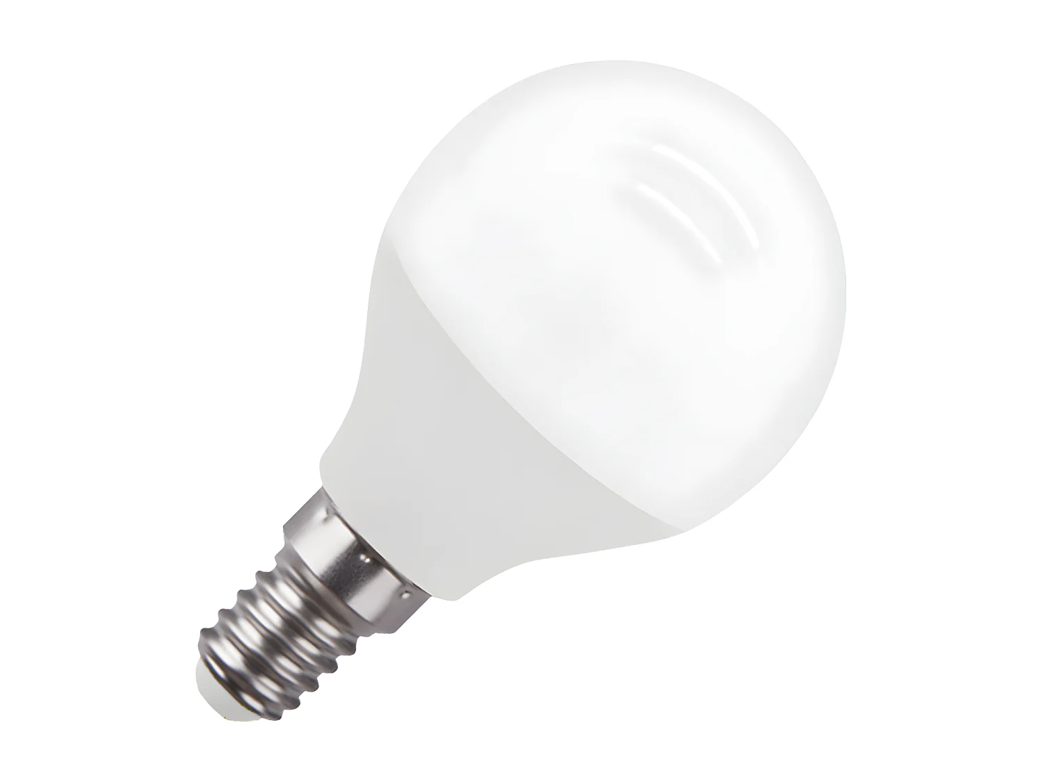 Confezione da 2 Lampadine LED Sferiche E14 6W Equi.40W 470lm 15000H Raydan Home