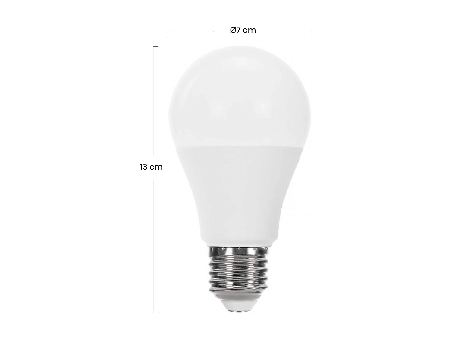 Bombilla LED Estándar E27 20W Equi.120W 1900lm 4000K 25000H 7hSevenOn Premium