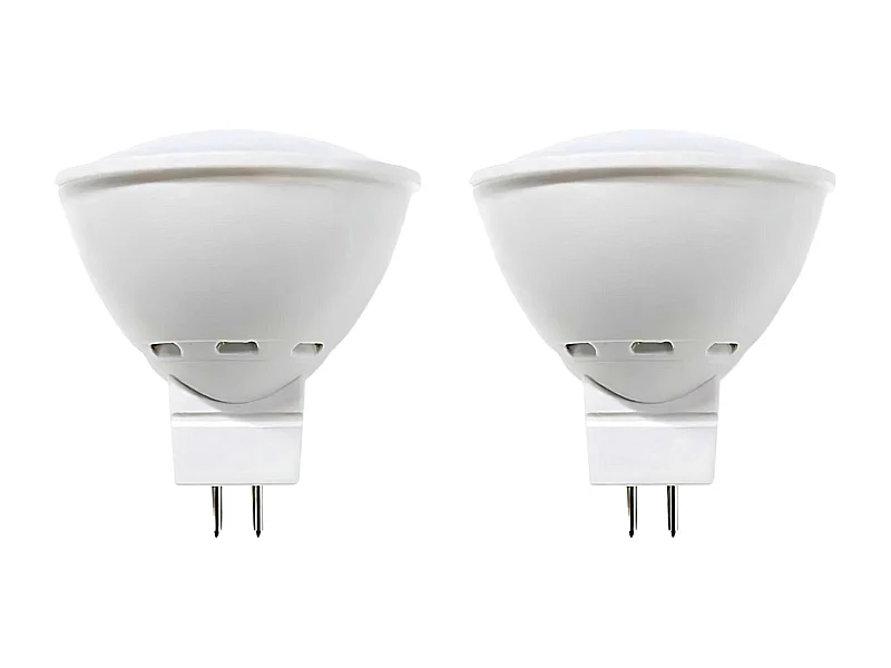 Pack de 2 Ampoules Spot LED GU5.3 6W Equi.50W 540lm 25000H 7hSevenOn Premium