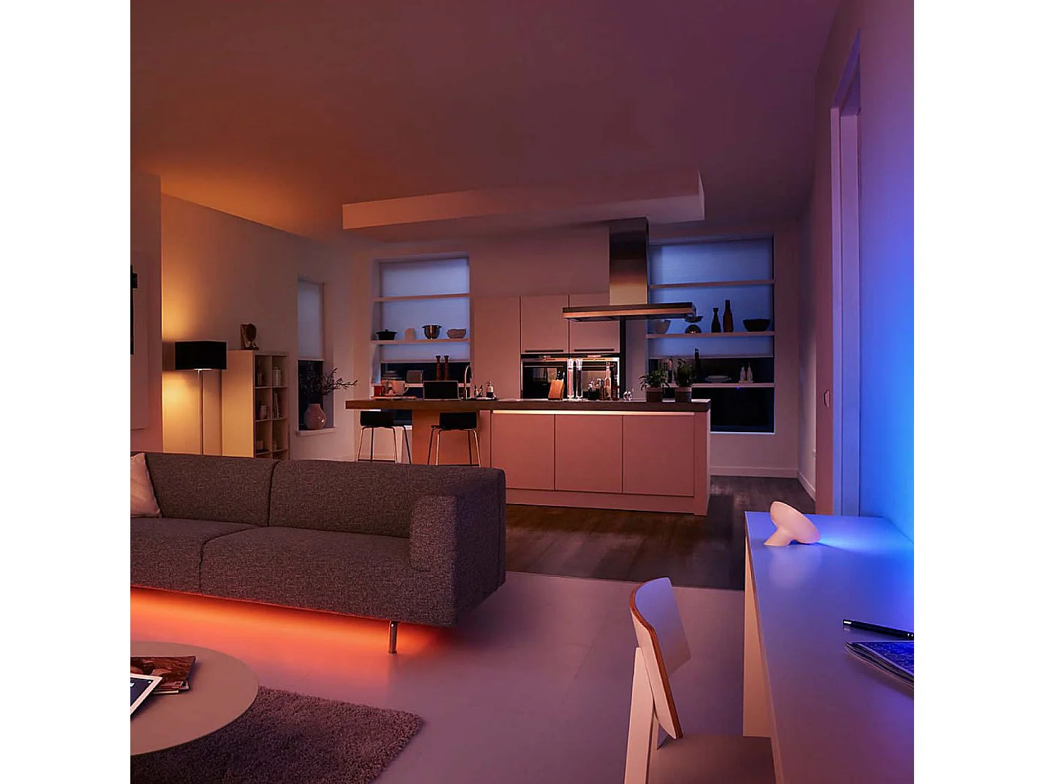 Ampoule LED Standard E27 9W Equi.60W 806lm RGB avec Télécommande 25000H 7hSevenOn Premium