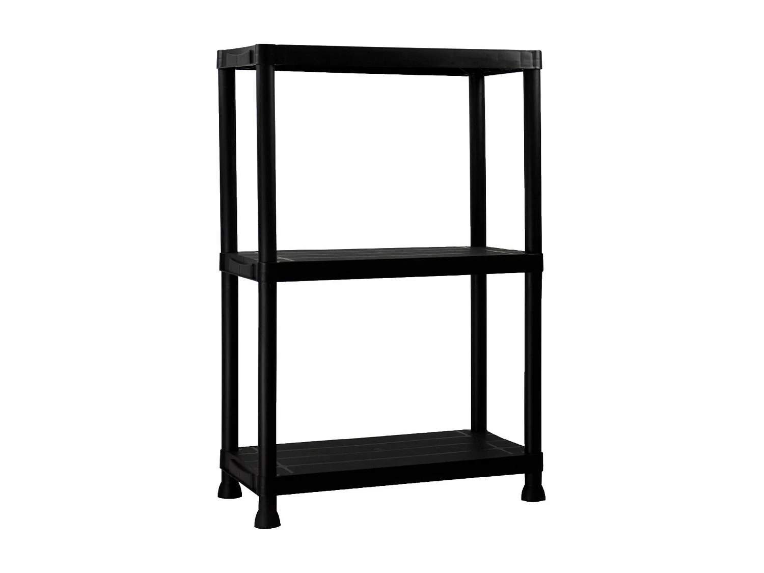 Estantería de Resina con 3 Baldas de 91x61x31cm 75Kg 7house