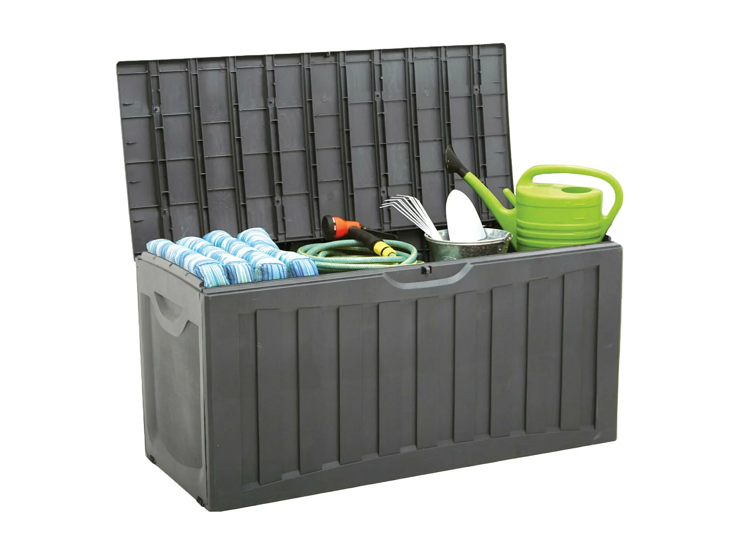 Cassapanca da Esterno 340 Litri di Resina 118x53x57cm Thinia Home