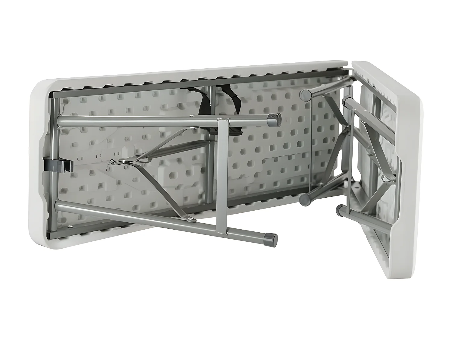 Banco da catering pieghevole 180x30x43 cm Thinia Home