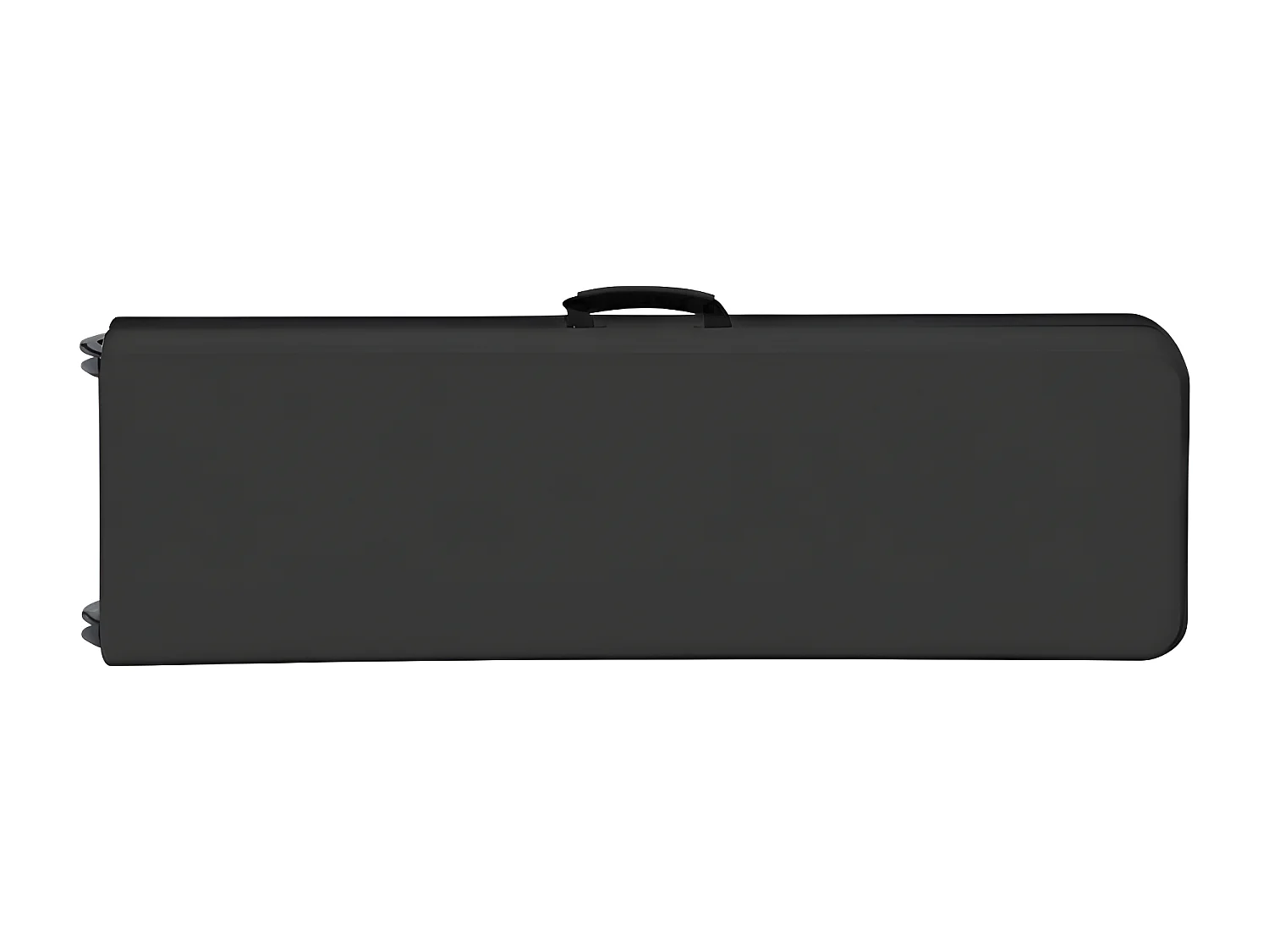 Banco Plegable Catering 180x30x43cm Negro Thinia Home