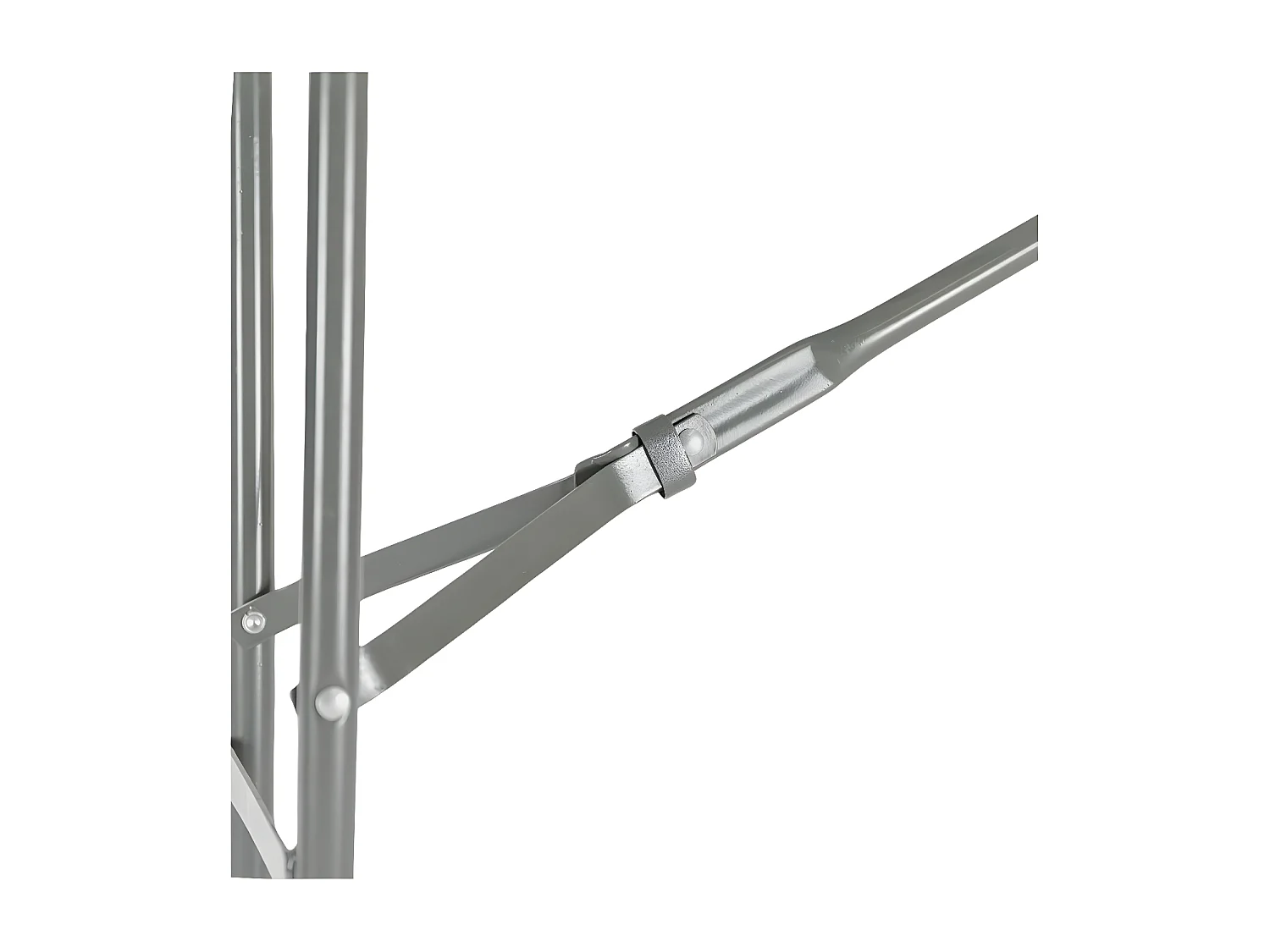 Pack 2 Bancos Plegables Catering Blanco 180x30x43cm 7house