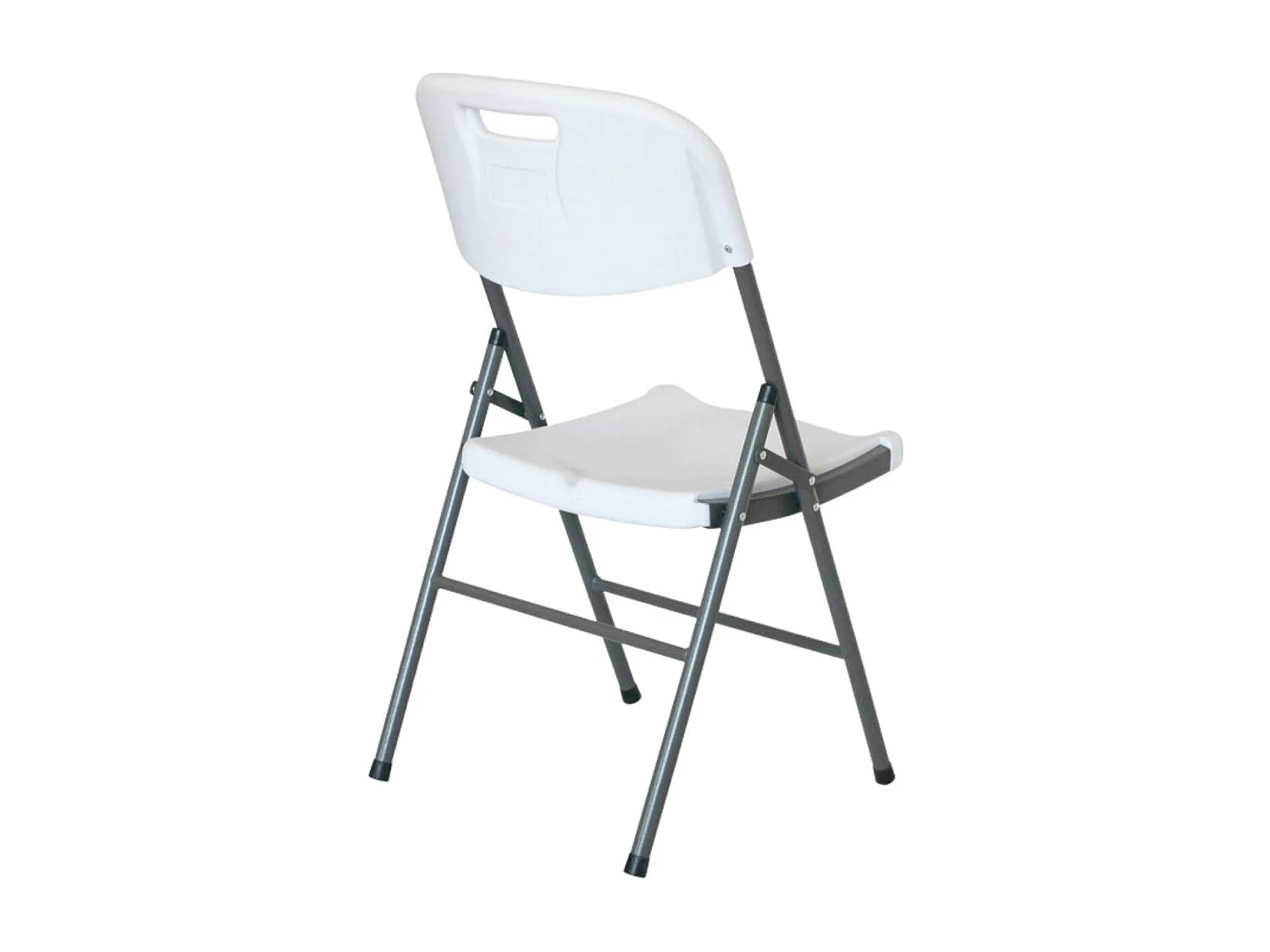 Pack 4 Chaises Pliantes avec Poignée 47x58x87cm Thinia Home