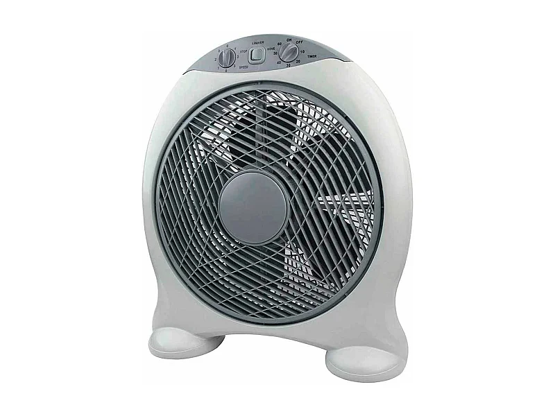 Ventilador de Sobremesa Ø30cm 50W 3 Velocidades New Box Gris Raydan Home