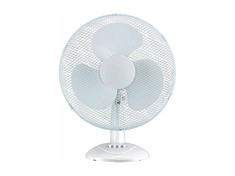 Ventilador de Sobremesa Ø30cm 35W 3 Velocidades Up Comfort Blanco O91
