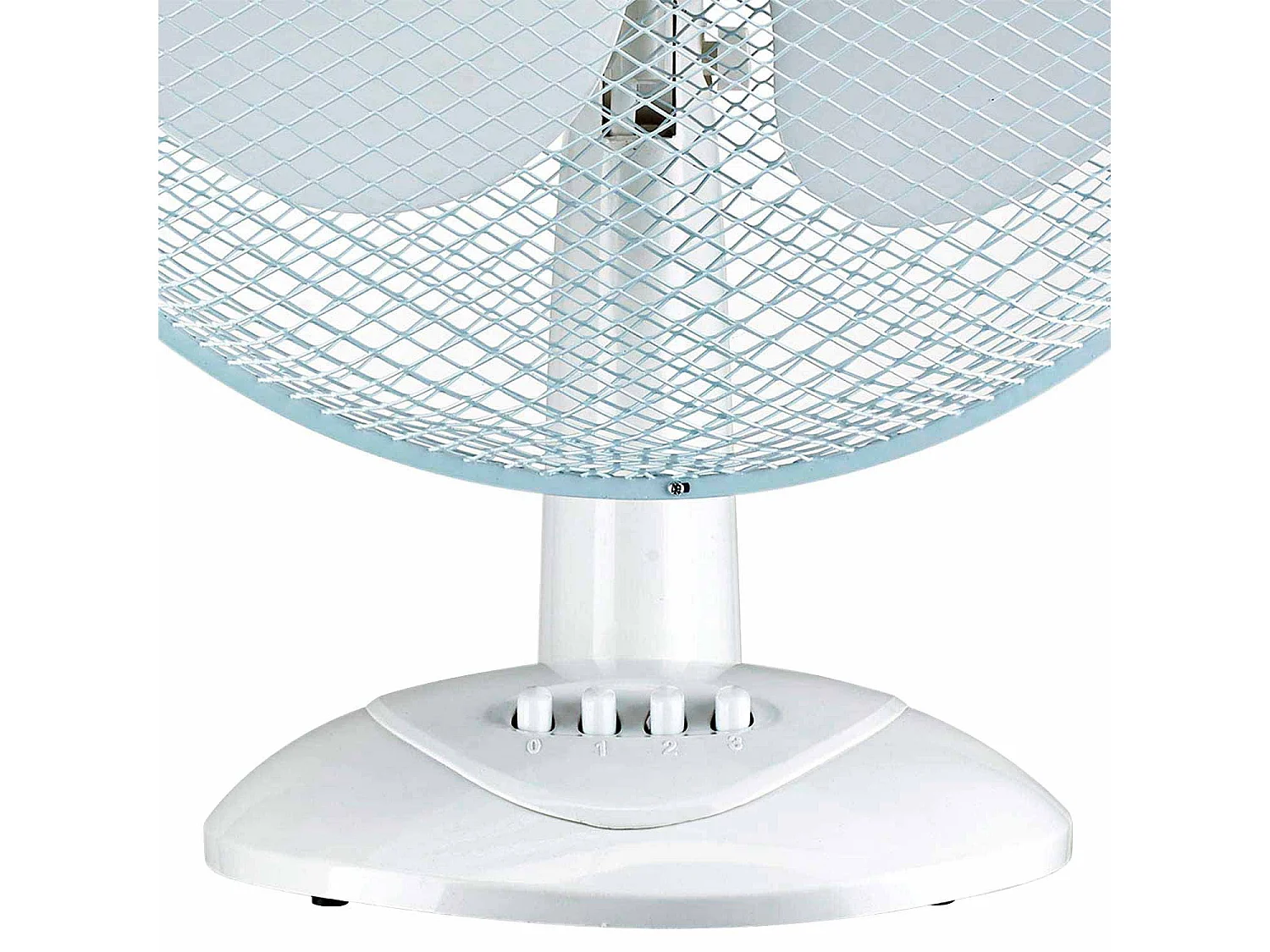 Ventilateur de Table Ø30cm 35W 3 Vitesses Up Confort Blanc O91