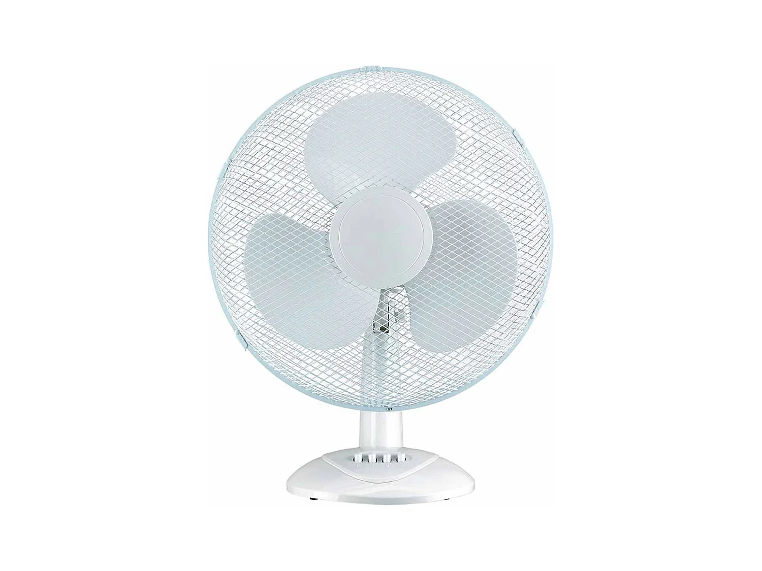 Ventilateur de Table Ø30cm 35W 3 Vitesses Up Confort Blanc O91