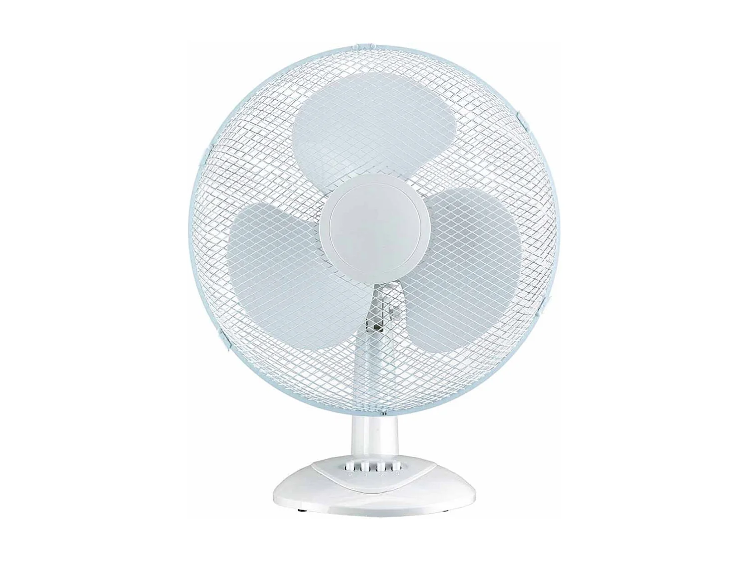 Ventilador de Sobremesa Ø30cm 35W 3 Velocidades Up Comfort Blanco Thinia Home