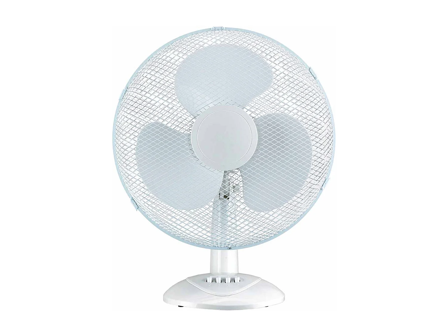 Ventilatore da Tavolo 16" 40cm 40W 3 Velocità Up Comfort Bianco Thinia Home