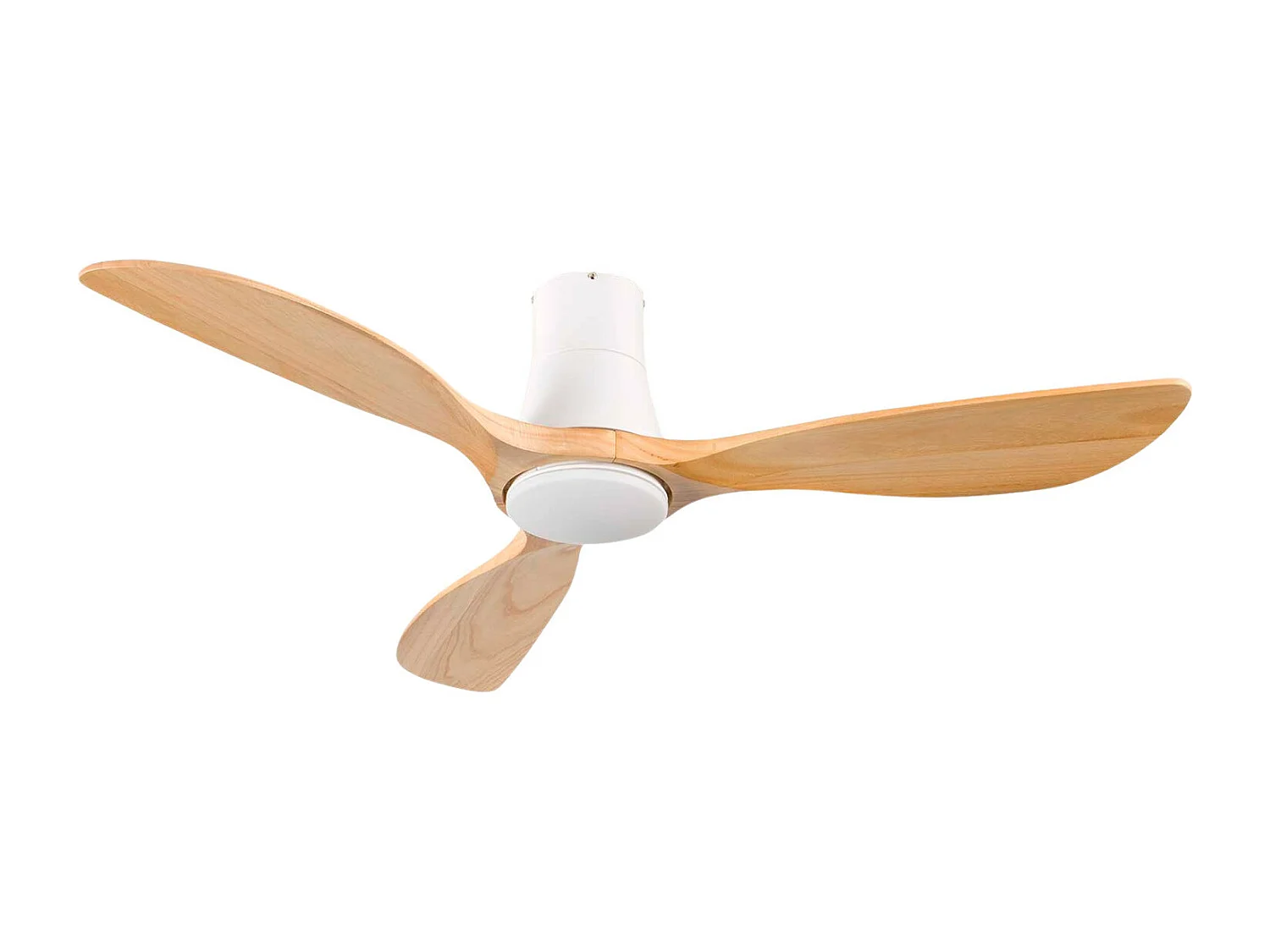 Ventilateur de plafond 3 pales avec éclairage, 56 W, 6 vitesses, New York Thinia Home