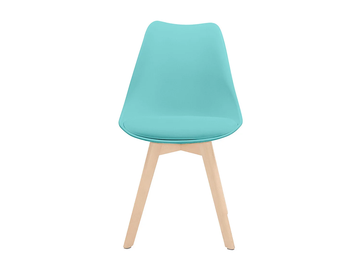 Pack 2 Chaises de Salle à Manger Style Nordique Daria 83x55x48cm Thinia Home