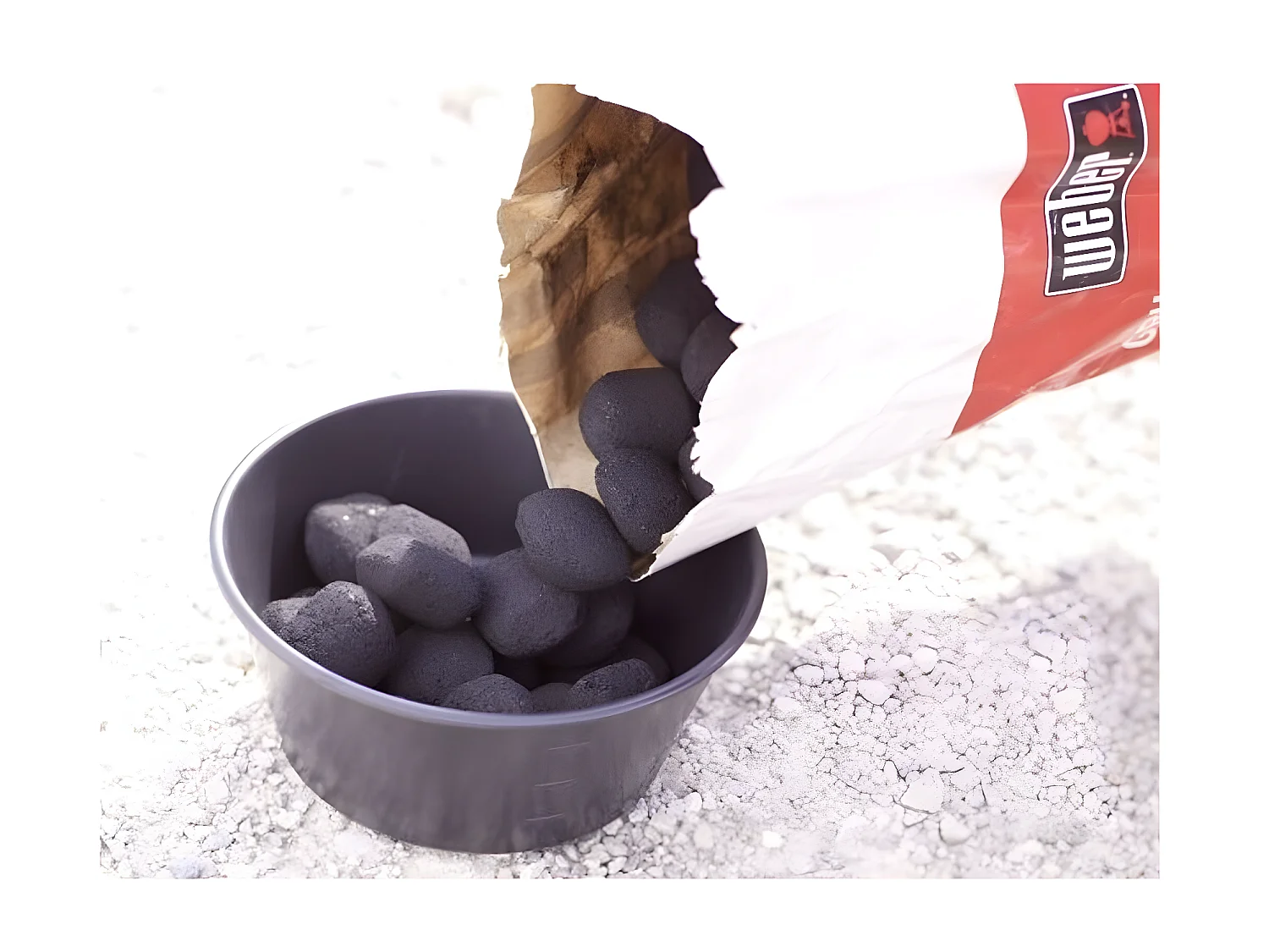 Weber Saco de briquetes de carvão de madeira 4kg - Qualidade superior