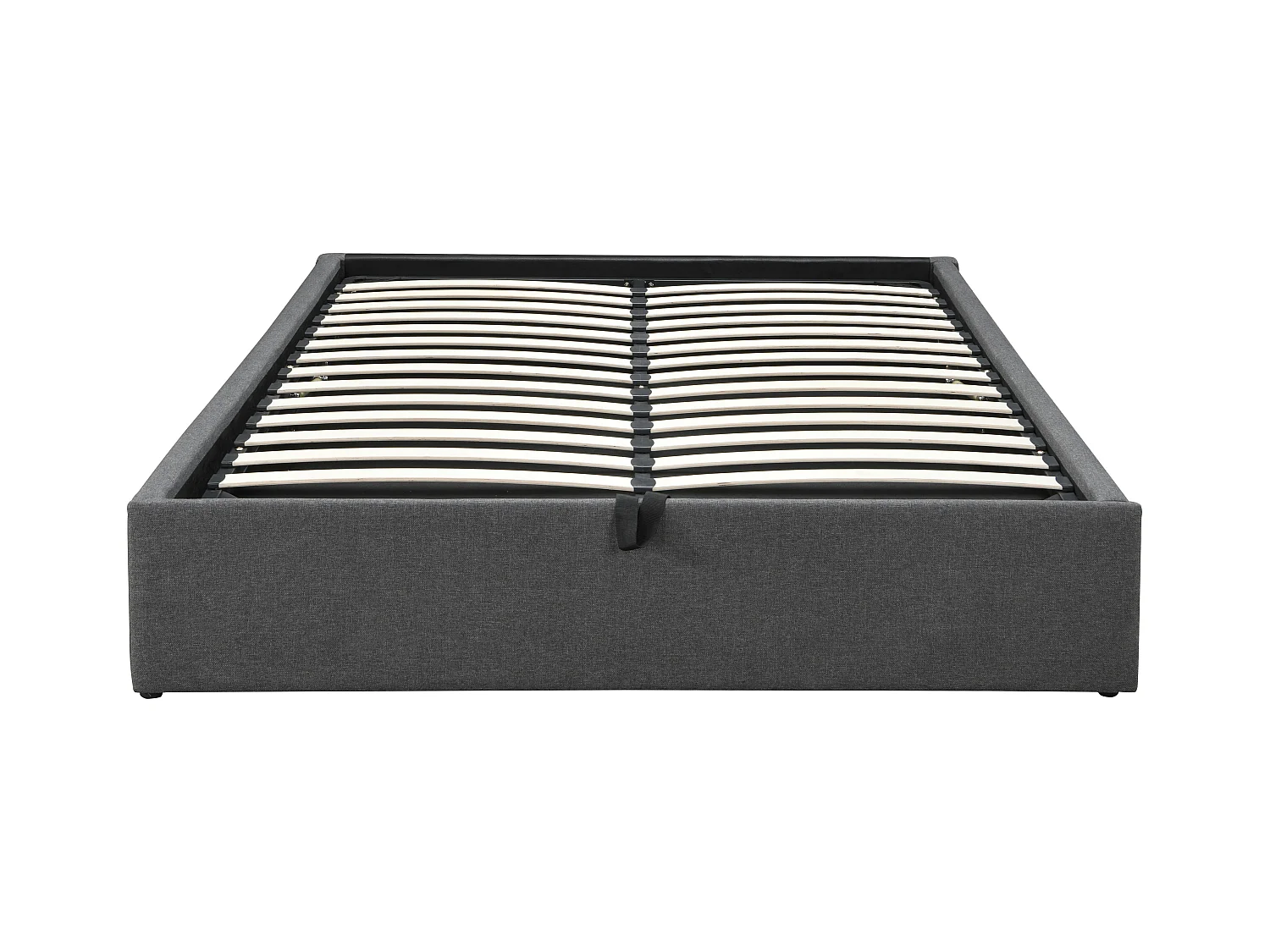 Sommier com espaço de arrumação e gaveta 160x200 cm cinza antracite - OSLA de YSMÉE