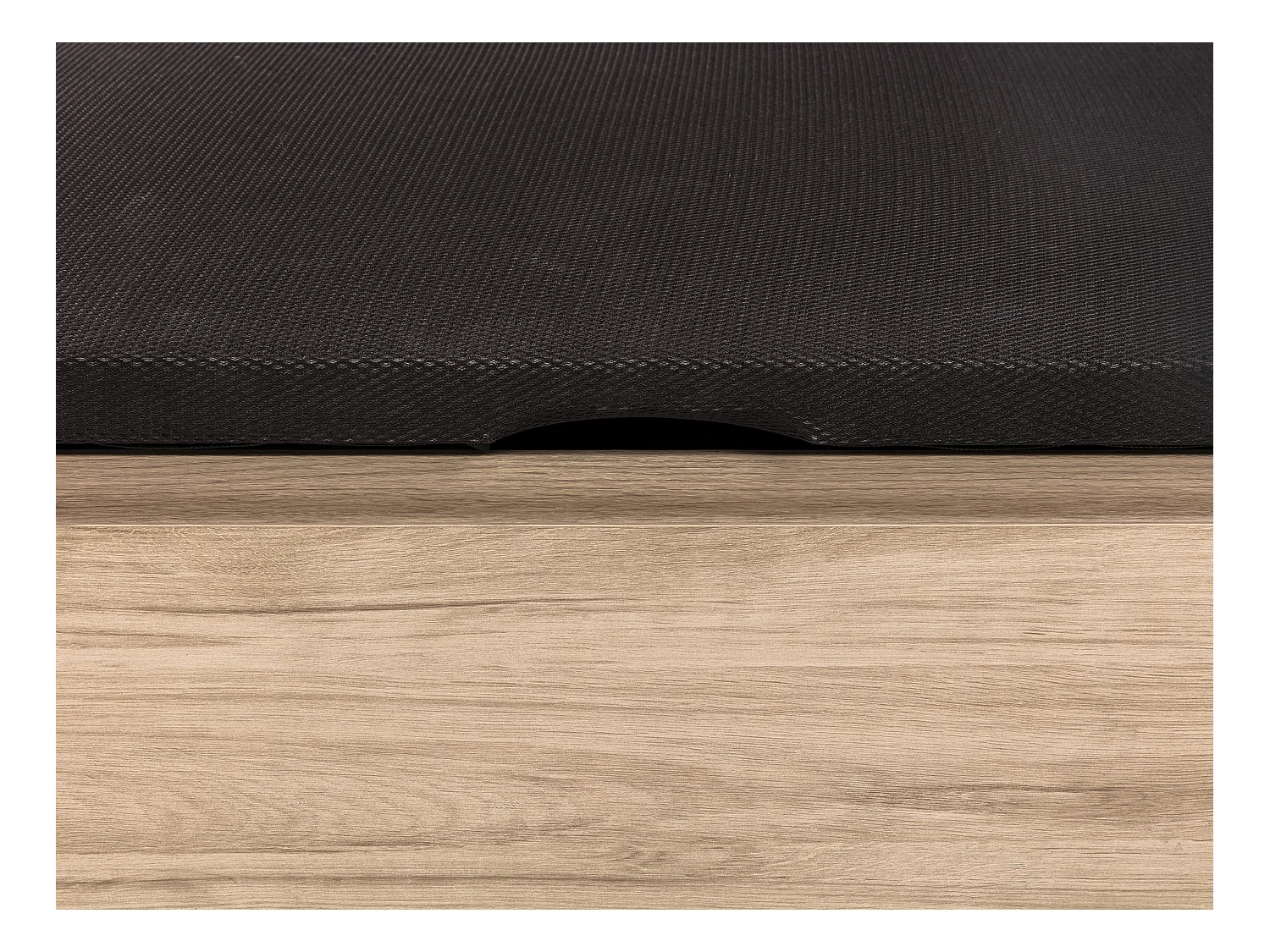 Sommier coffre avec tiroir 140 x 190 cm - Naturel clair - HESTIA de YSMÉE