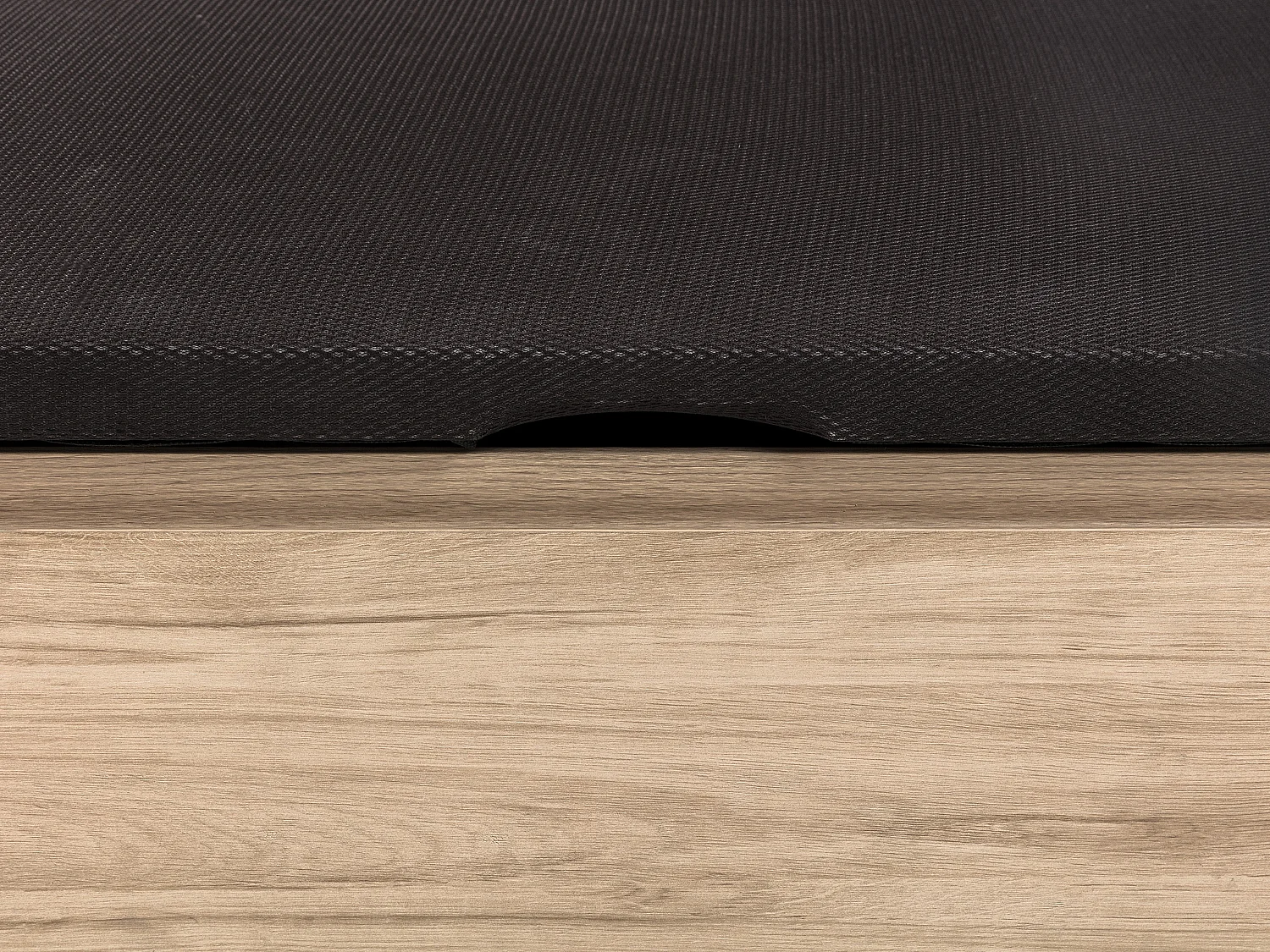 Sommier coffre avec tiroir 140 x 190 cm - Naturel clair - HESTIA de YSMÉE