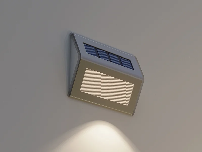 Solar-Wandleuchte - Edelstahl - 20 Lumen - 10 x 8,2 cm - SKAGEN