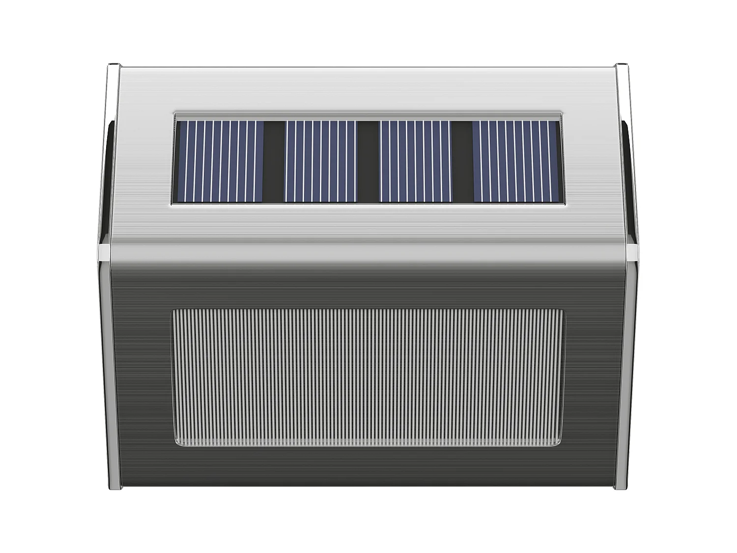 Aplique solar de acero inoxidable 20 lúmenes - An. 10 x Al. 8,2 cm SKAGEN