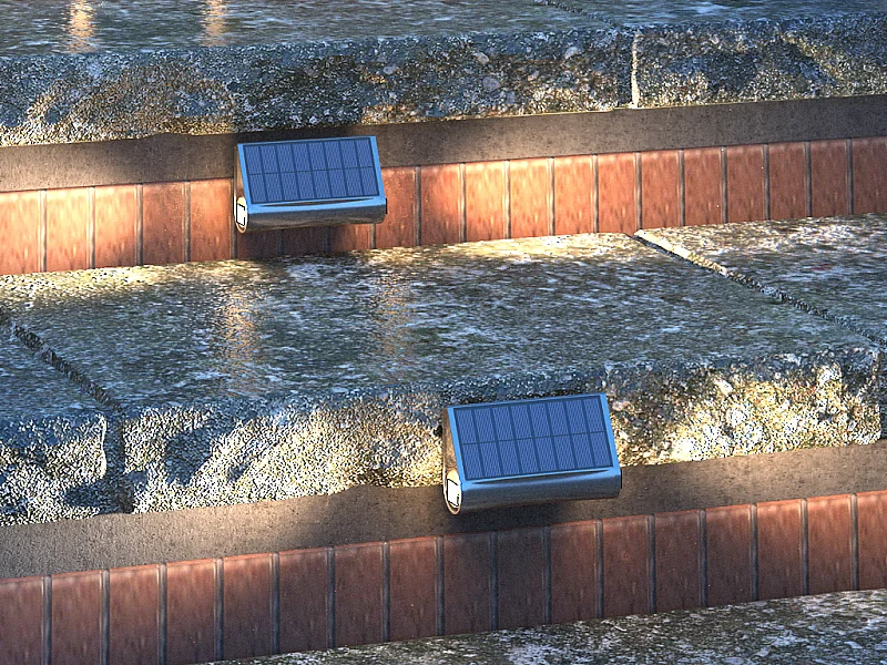 Applique murale solaire - 30 lumens - Noir - TRESTIA