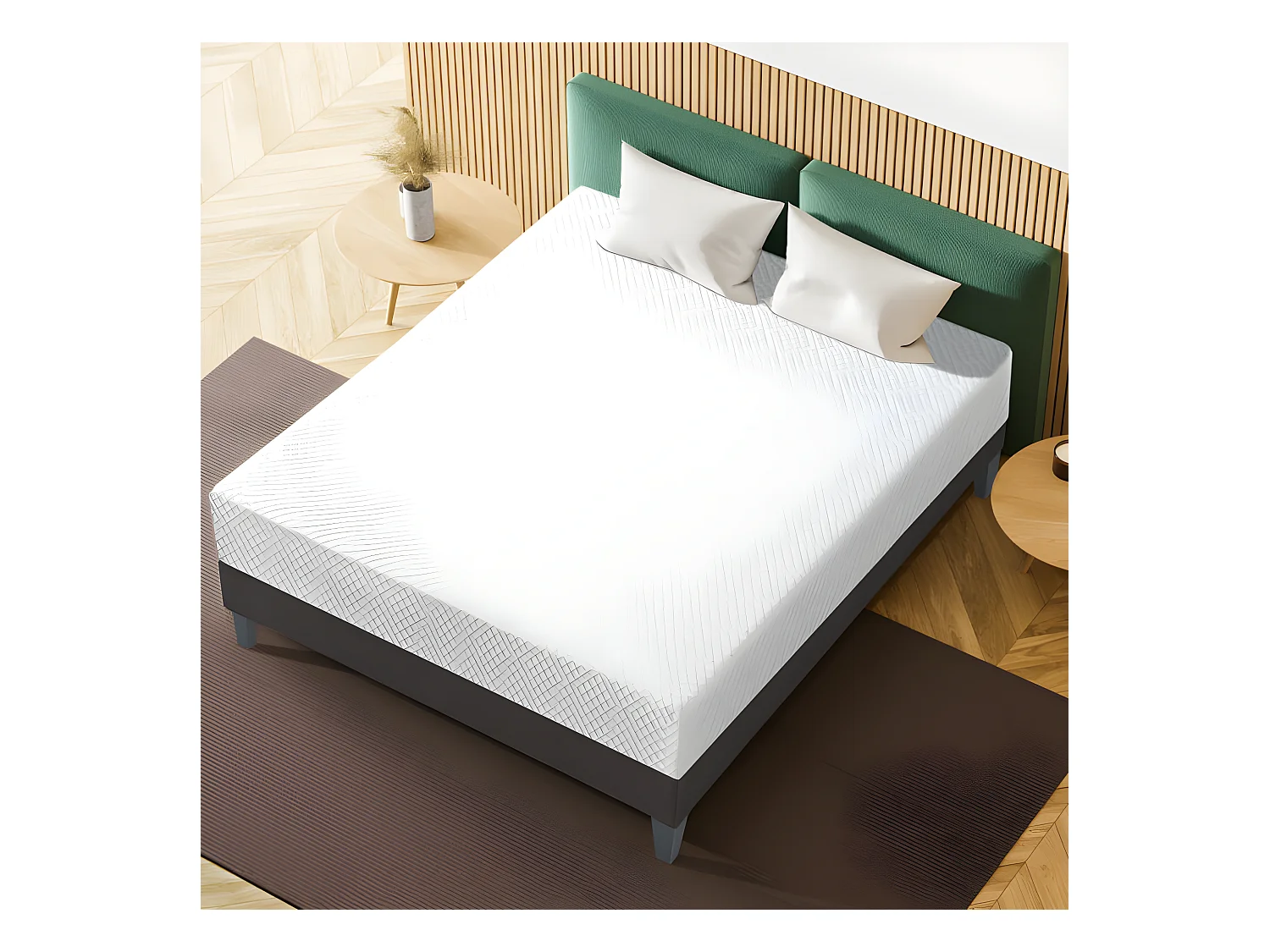 Matelas mousse à mémoire de forme special mal de dos 80x200 l'aguicheur