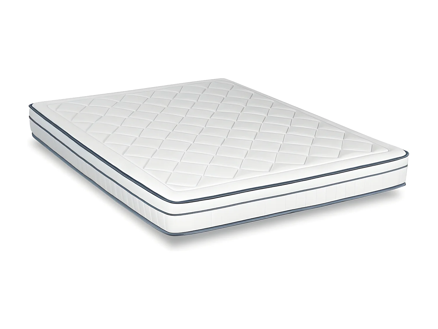 Matelas ressorts ensachés et mousse à mémoire de forme 90x200 le charmeur