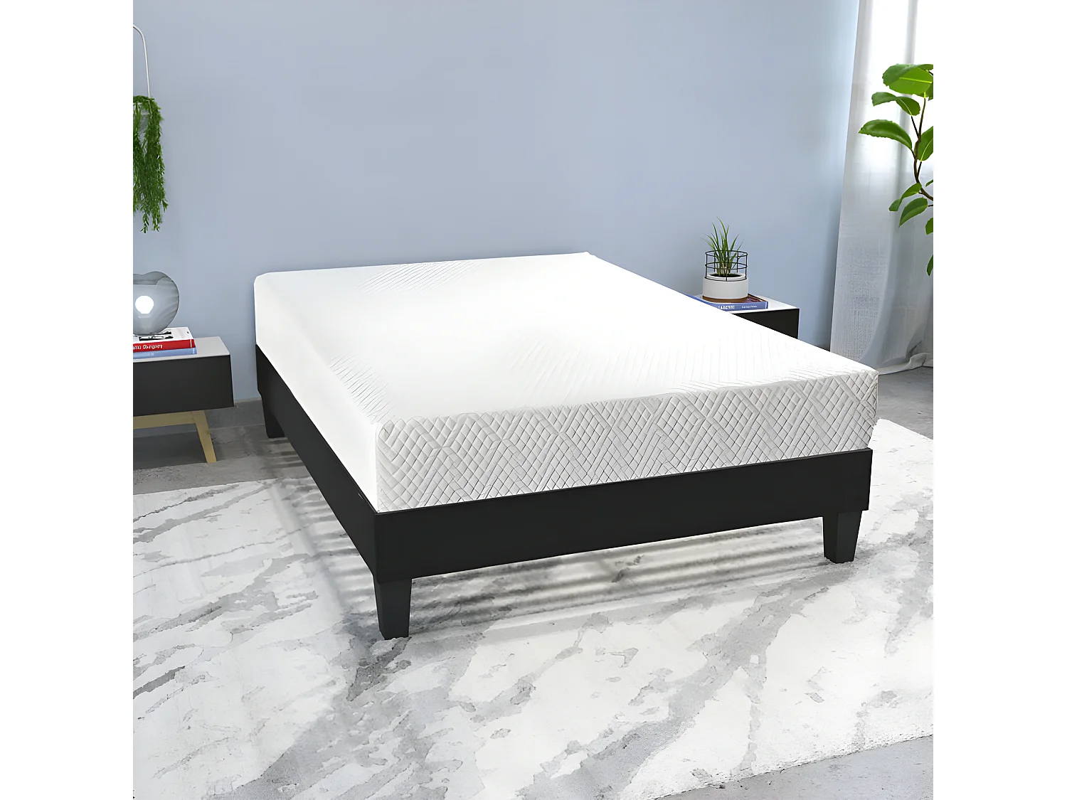 Matelas mousse à mémoire de forme special mal de dos 160x200 l'aguicheur