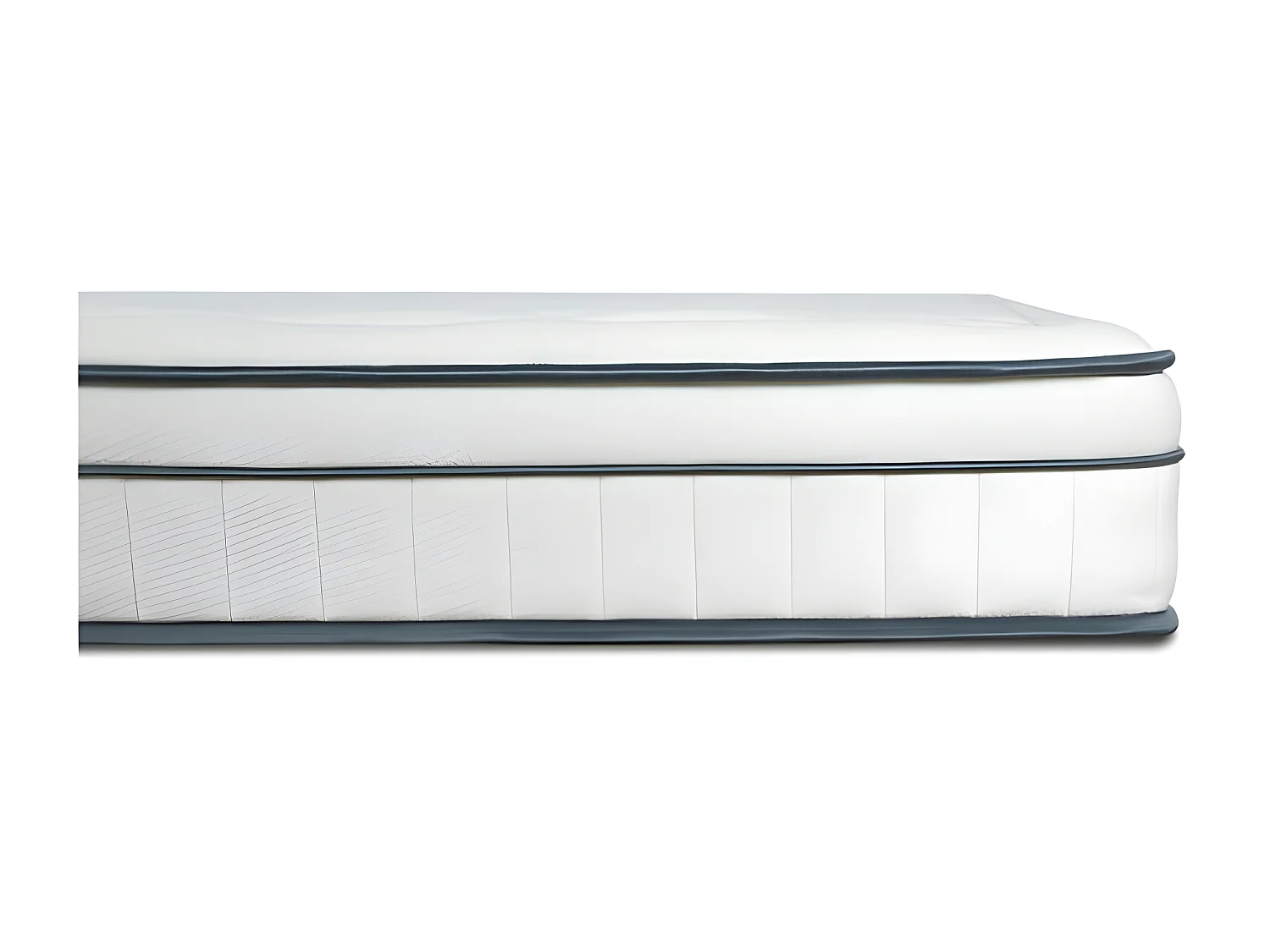 Matelas ressorts ensachés et mousse à mémoire de forme 140x190 le charmeur