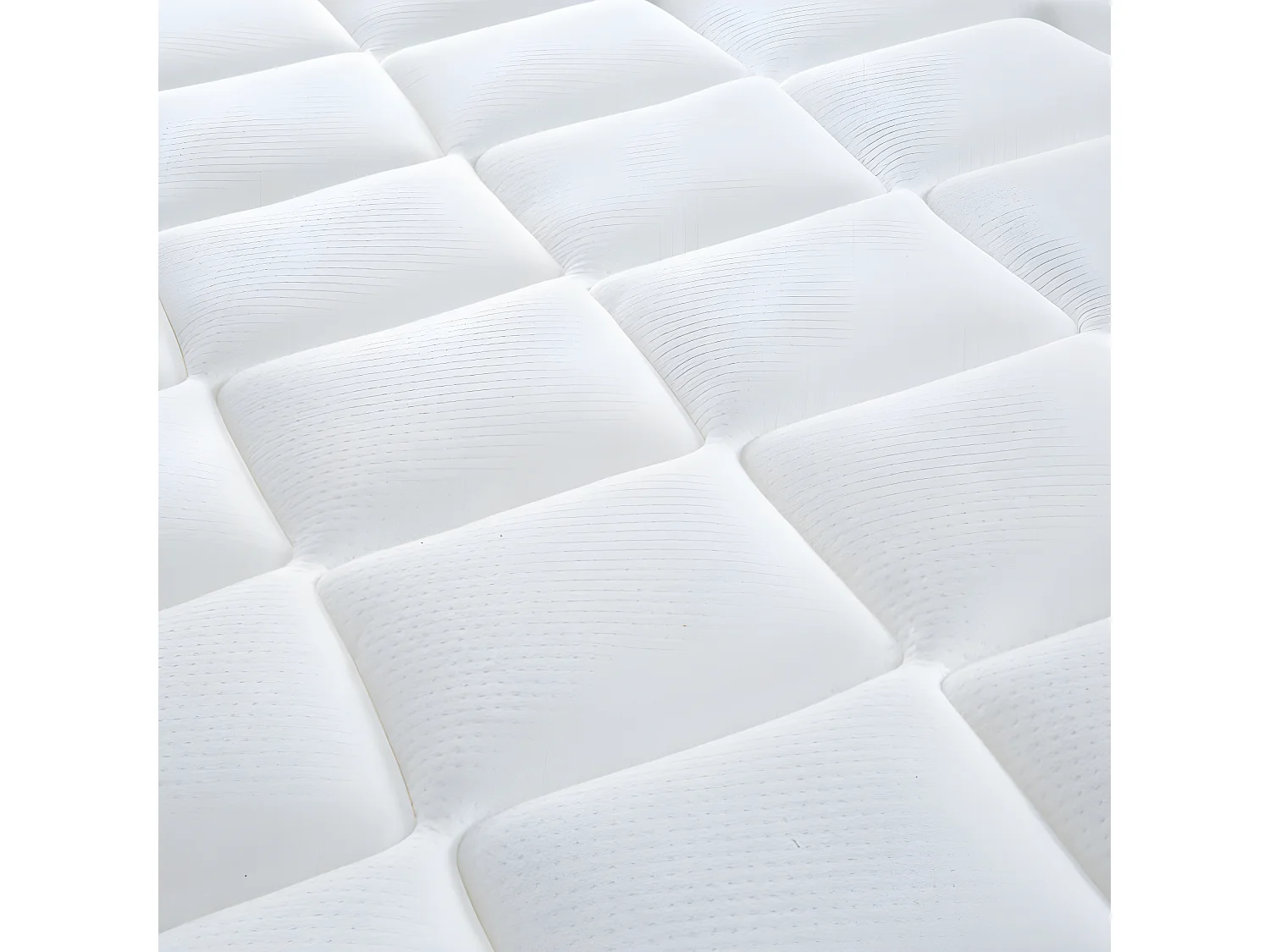 Matelas ressorts ensachés et mousse à mémoire de forme 140x200 le charmeur