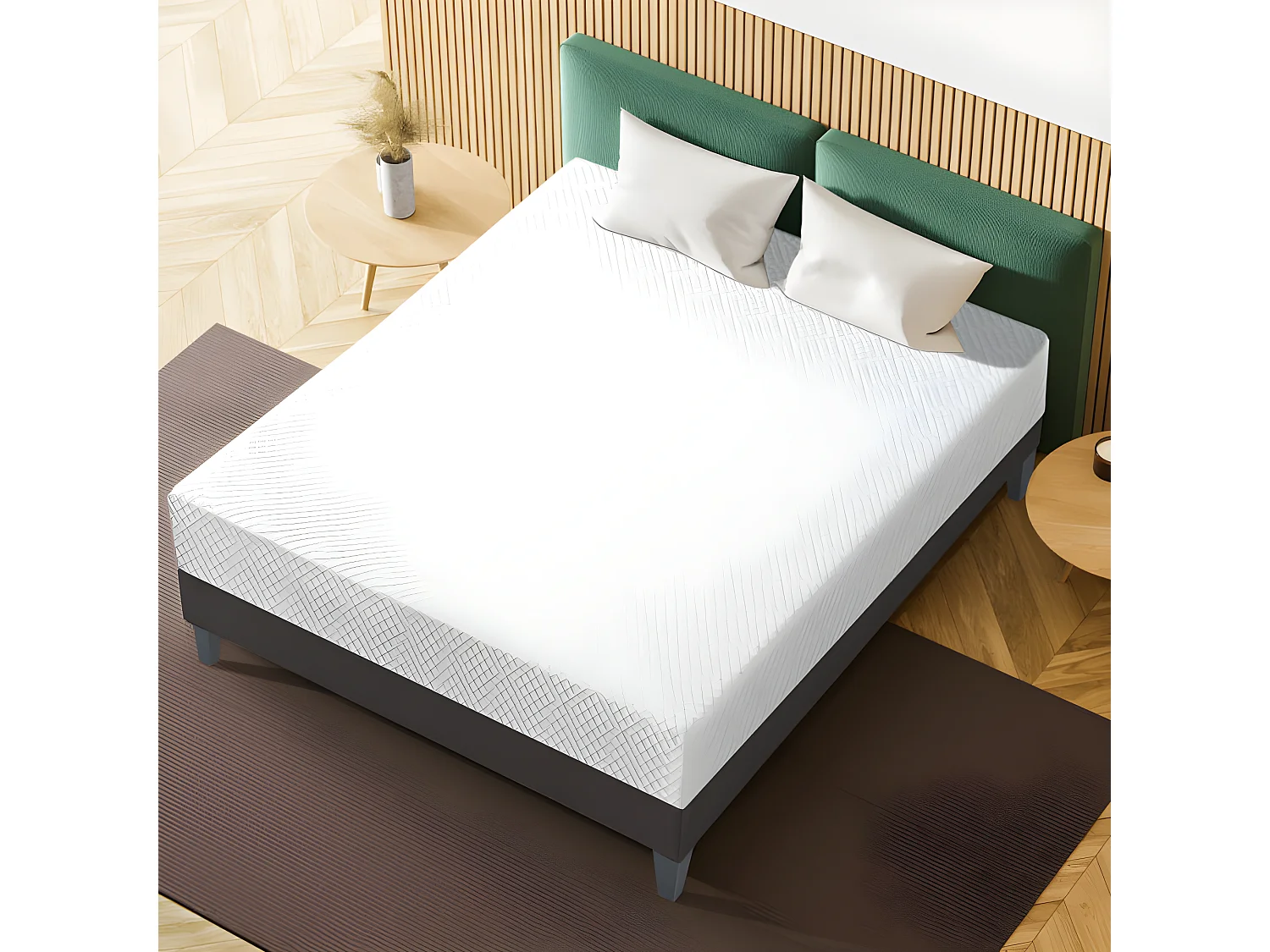 Matelas mousse à mémoire de forme special mal de dos 180x200 l'aguicheur